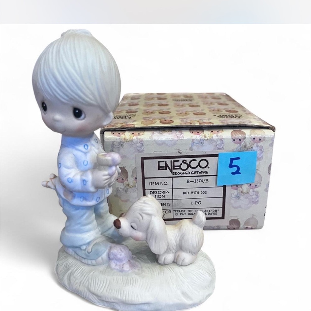 Precious Moments ‘Praise the Lord Anyhow’ figurine